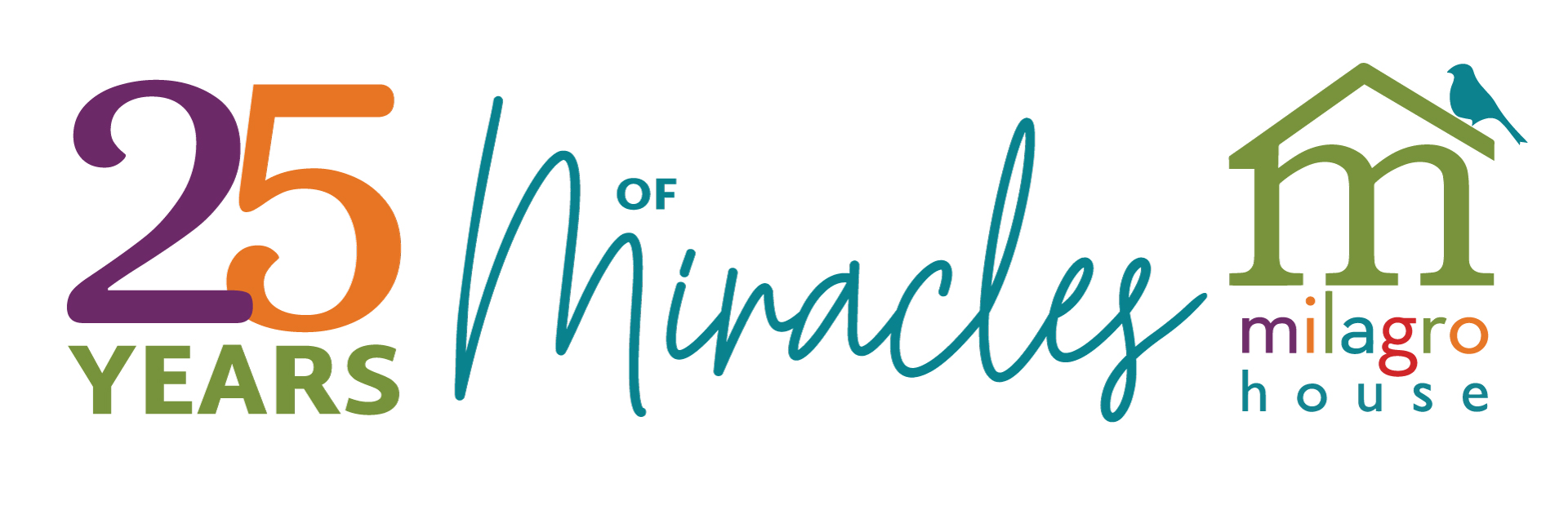 25-Year-Logo-MH-horiz Milagro House - Lancaster, PA - Changing the lives of women & children facing homelessness through education, housing and life-skills training