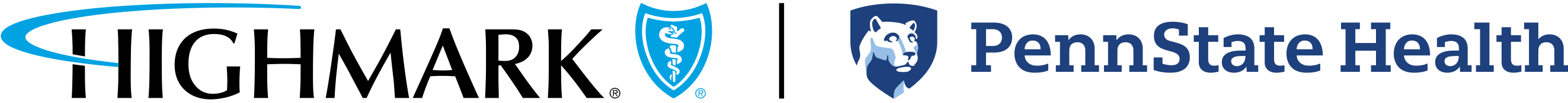 PennState.Highmark.PartnerSponsorsphip.Logo Evening of Miracles 2023 Sponsor for Milagro House - Lancaster, PA - Changing the lives of women & children facing homelessness through education, housing and life-skills training